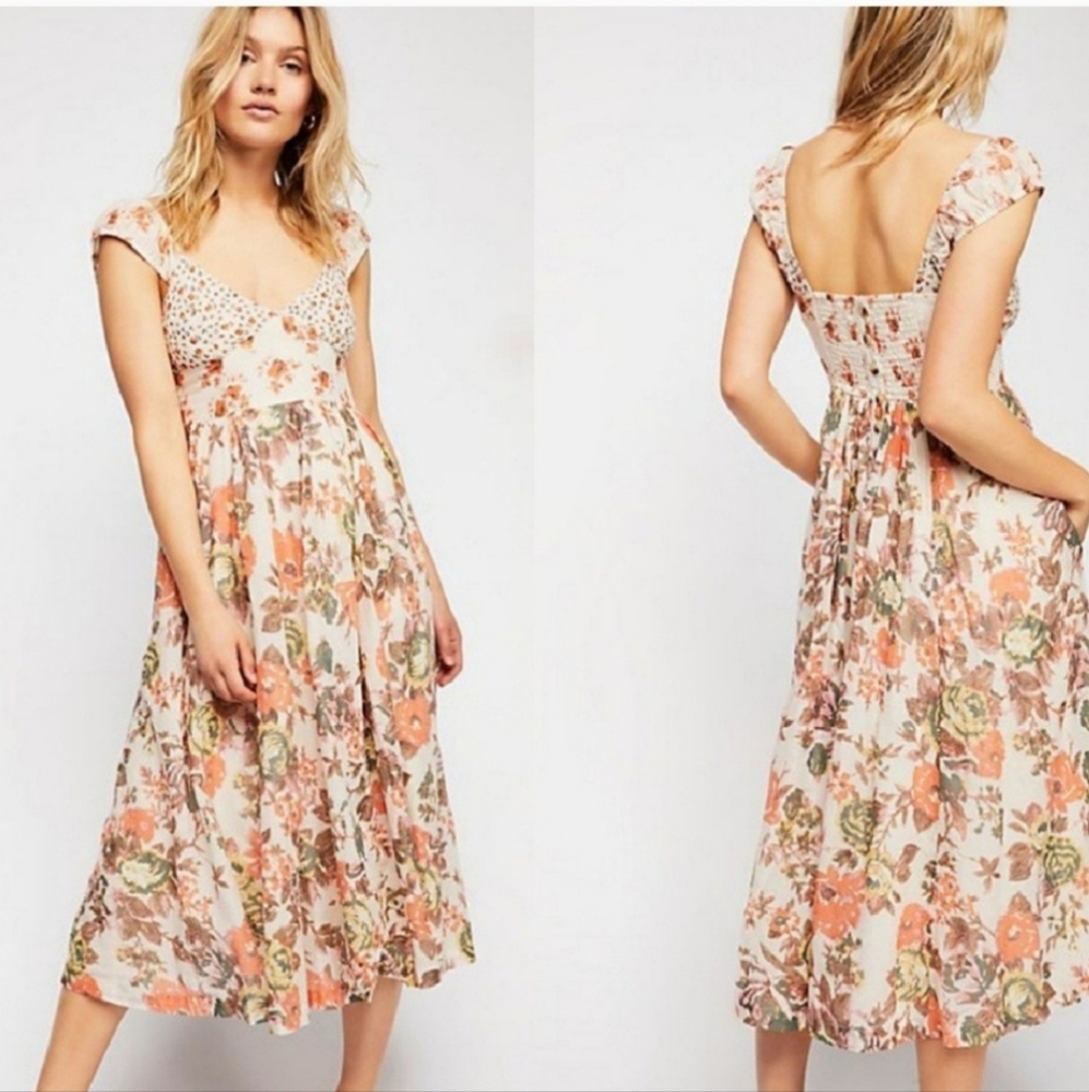 Free People Love You Midi Size Large Excellent Condition
